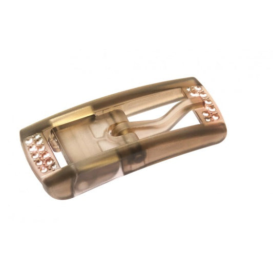 SLIM BUCKLE BROWNCUT FLAKE (SWAROVSKI)