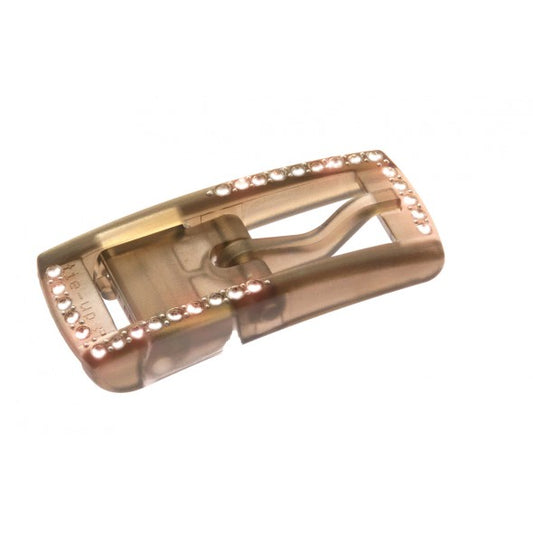 SLIM BUCKLE BROWNCUT SPARK (SWAROVSKI)