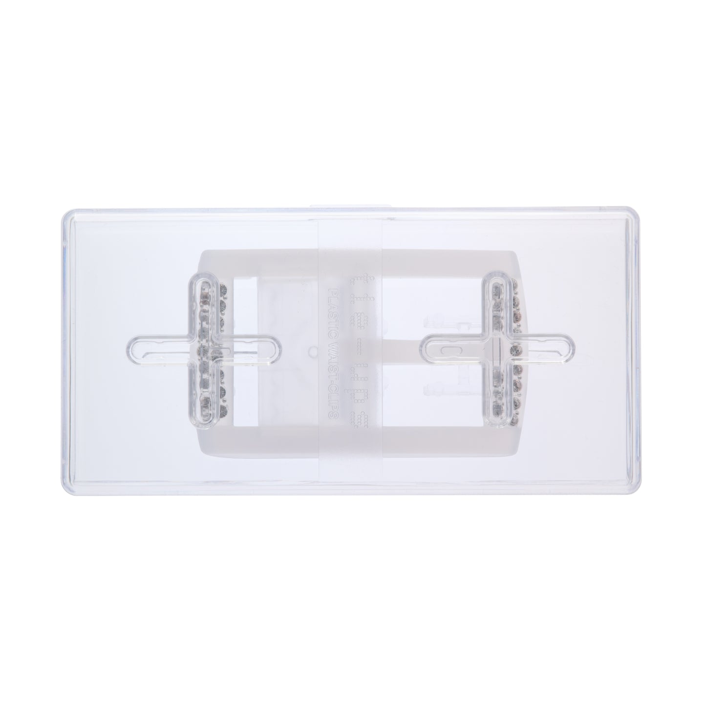 BASIC BUCKLE WHITE FLAKE (SWAROVSKI)