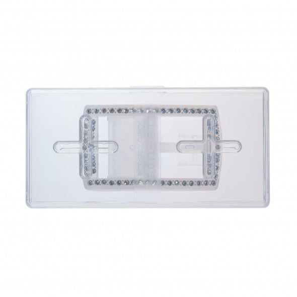 BASIC BUCKLE WHITE GLITTER (SWAROVSKI)